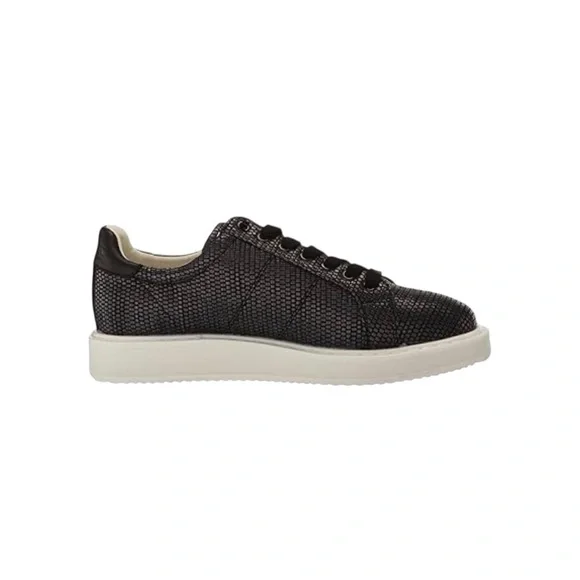 Lauren Ralph Lauren Angeline Sneaker Black Woven Size 8 NWT - Picture 9 of 11